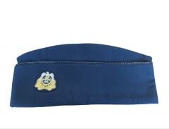 Hava Kuvvetleri Subay Kayık Kep Unisex  (56 Numara-Kokartı Dikili) Sıfır Ürün