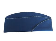 Hava Kuvvetleri Subay Kayık Kep Unisex (56-5 Numara-Kokartı Yanında) Sıfır Ürün