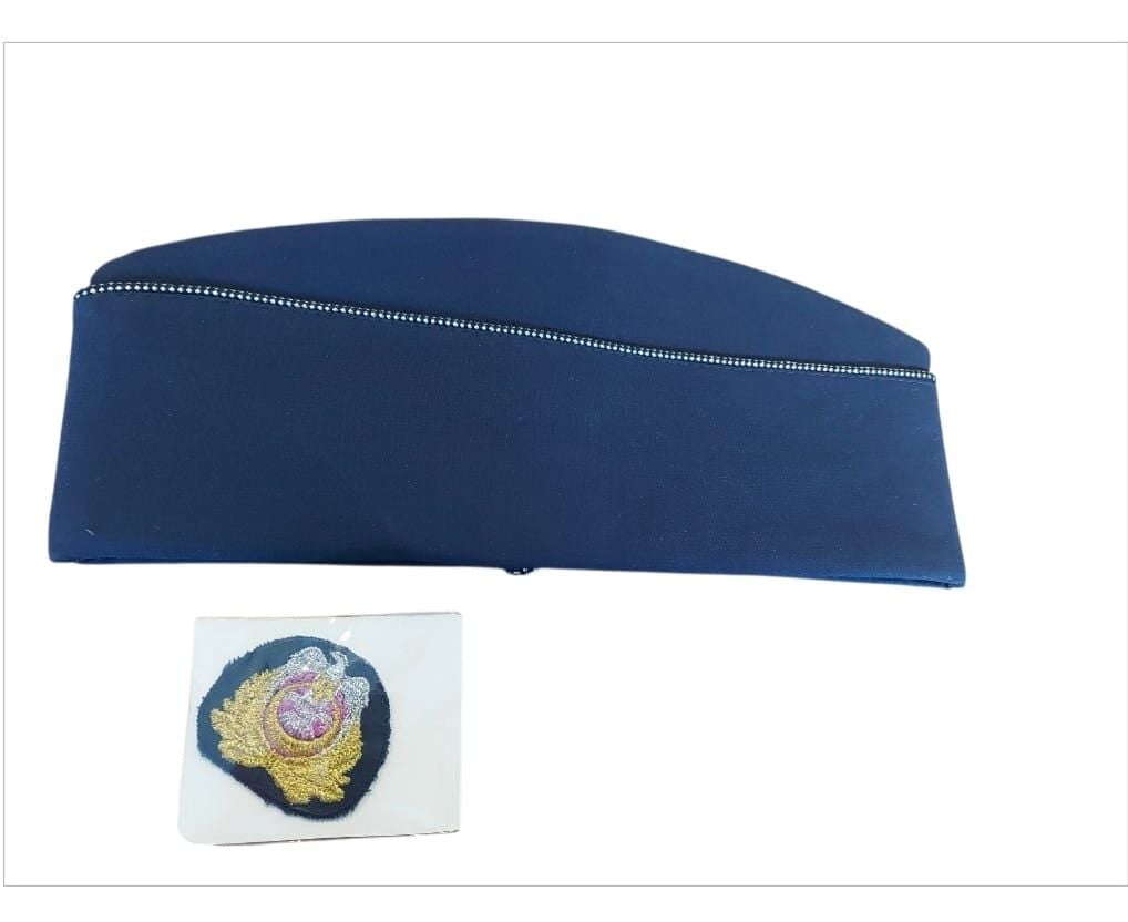 Hava Kuvvetleri Subay Kayık Kep Unisex (56-5 Numara-Kokartı Yanında) Sıfır Ürün