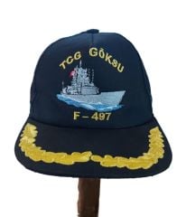 TCG Göksu F497 Nakış Şapka Modeli Unisex (Beden Ayarlanabilir)