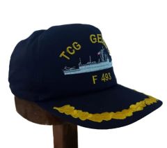TCG Gelibolu F493 Nakış Şapka Modeli Unisex (Beden Ayarlanabilir)