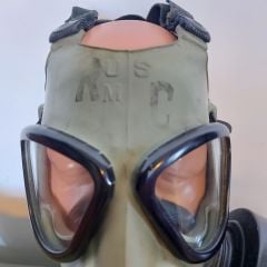 RC Damgalı 1952  Amerikan M1A1 Gaz Maskesi+60'lık Filtre