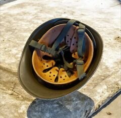 Haki Renk Alman VDN (Amerikan M1) Çelik Başlık-5 (Almanya Orjinal  İthal Ürün)