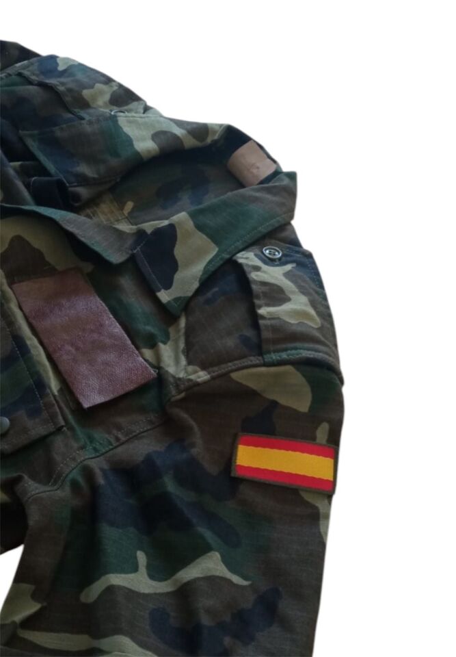 İspanyol Askeri Kısa Kol Gömlek Unisex (M-L Beden)