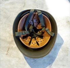 Haki Renk Alman VDN (Amerikan M1) Çelik Başlık-5 (Almanya Orjinal  İthal Ürün)