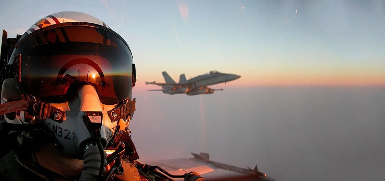 Uçuş Anı - Uçak Baskılı Beyaz Bardak (Model-8)