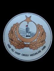 20 cm. Çap KHO 1938 Mezunları Hatıra Porselen Tabak