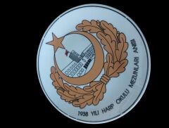 20 cm. Çap KHO 1938 Mezunları Hatıra Porselen Tabak