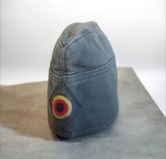 1987 Soğuk Savaş Dönemi Sonları Alman Hava Kuvvetleri (Luftwaffe) Schiffchan (Garnizon Kepi) Unisex (59 Numara)