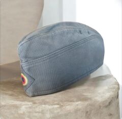 1987 Soğuk Savaş Dönemi Sonları Alman Hava Kuvvetleri (Luftwaffe) Schiffchan (Garnizon Kepi) Unisex (59 Numara)