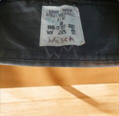 1987 Soğuk Savaş Dönemi Sonları Alman Hava Kuvvetleri (Luftwaffe) Schiffchan (Garnizon Kepi) Unisex (59 Numara)