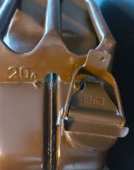 1963 Tarihli 20 Lt. Benzin Bidonu (Kahverengi)