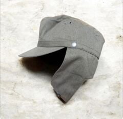 Soğuk Savaş Dönemi Doğu Almanya (DDR) Halk Ordusu (NVA) M56 Field Şapka (Feldmütze) (56 Numara)