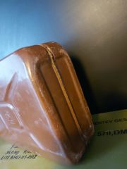 1963 Tarihli 20 Lt. Benzin Bidonu (Kahverengi)