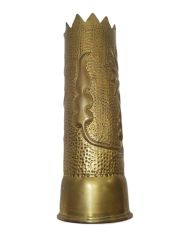 1916 Tarihli Ww1  Top Mermisi Kovanı Siper Sanatı