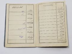 1926 Tarihli Türkiye Cumhuriyeti İlk Nüfus Kağıdı