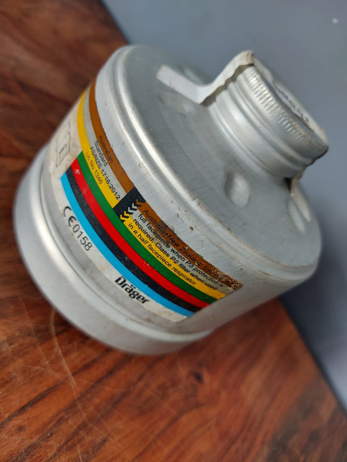 Gaz Maskesi Filtre Modeli(Sıfır Ürün)