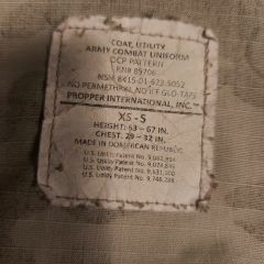 US Air Force Kamuflaj Üst (S Beden-Unisex)