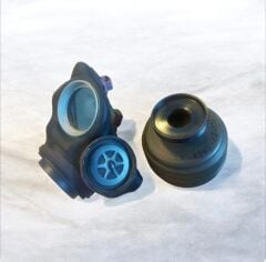 40mm.Filitre 60mm Gaz Maskesi Geçiş Aparatı