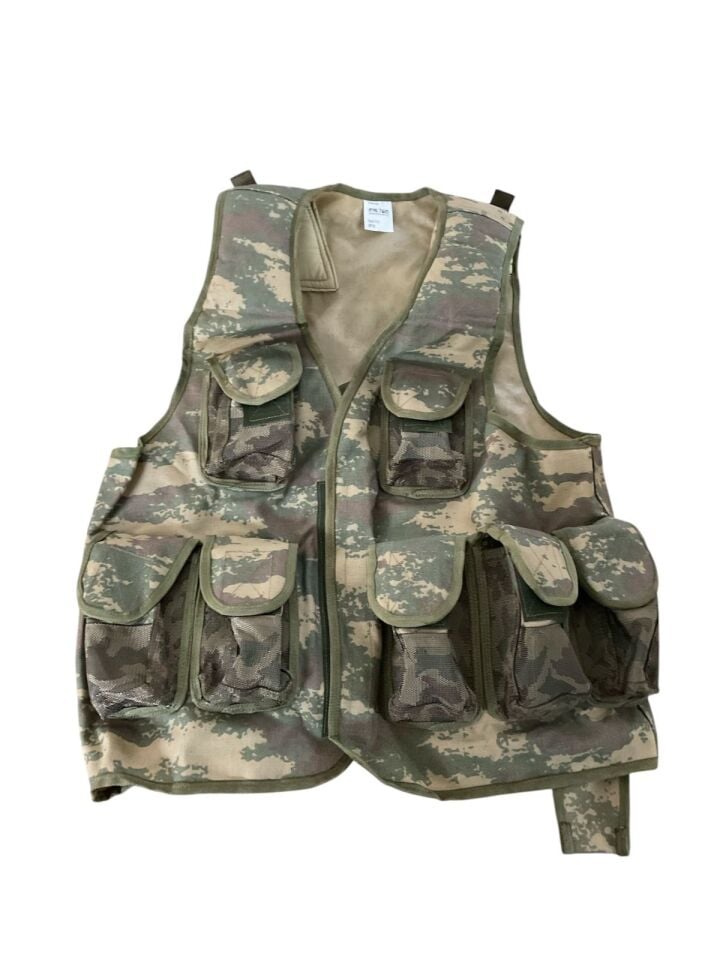 Mühimmat Yeleği Unisex (Beden Ayarlanabilir) Sıfır Ürün