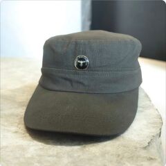 Haki Renk Kumaş Alman Model Ayarlabilir Şapka Unisex (Sıfır Ürün)