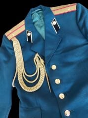 1970'ler Sovyet Hava Kuvvetleri Bnb. Kordonlu Tören Ceketi  (M Beden)