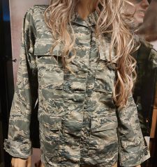 US Air Force Dijital Kamuflaj Üst (41 Bayan Bedeni-Unisex)