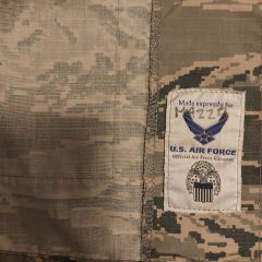US Air Force Dijital Kamuflaj Üst (41 Bayan Bedeni-Unisex)