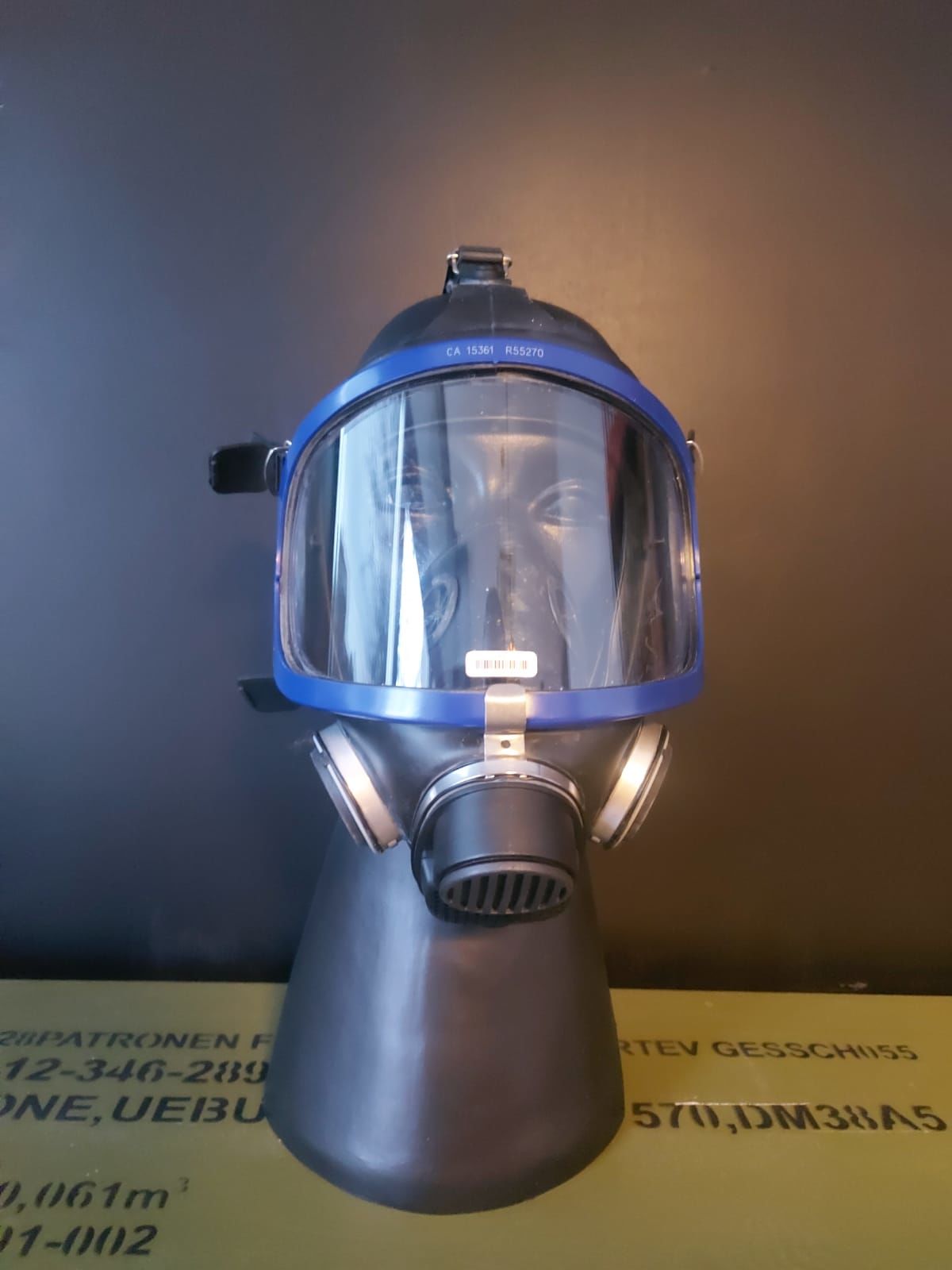 Alman Drager X-plore 5500 Gaz Maskesi (Kutusunda)