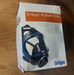Alman Drager X-plore 5500 Gaz Maskesi (Kutusunda)