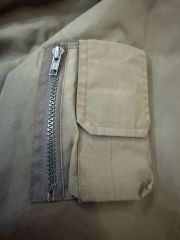Haki Renk Orjinal Pilot Mont Unisex (50 Beden-M-L)+Airbus Ekip Peçi