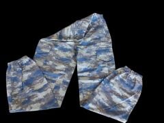 Hava Kuvvetleri Eğt. Elbise (Alt-Üst) Apoletsiz (48-6/M Beden) Poşetinde-Sıfır Ürün