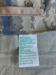 Hava Kuvvetleri Eğt. Kahvemavi Kamuflaj Gömlek (48-6/M Beden) Sıfır Ürün