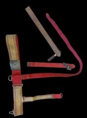 33-47 Erken Cumhuriyet Dönemi Subay Tören  Sırma Kılıç Kuşam Takımı