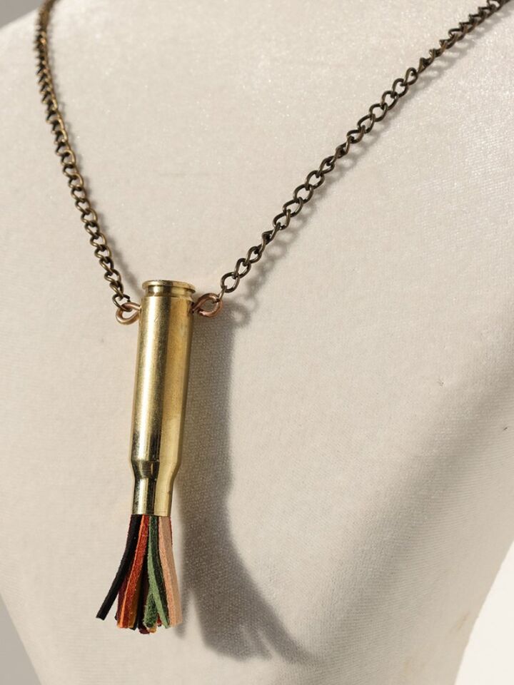 Püskül Uçlu Kovan Kolye ( 308 Kalibre)