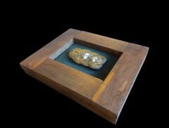 20x25x4 cm. Vintage Ahşap Çerçeve (Sb. Apoletli)