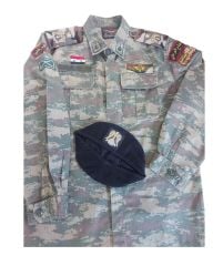 Suriye Ordusu Bnb.Ceket (XXL Beden) Sıfır Ürün+Siyah Bere ( 58 Numara)