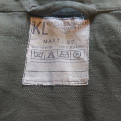 Hollanda Ordusu Üst (S Beden-Unisex)