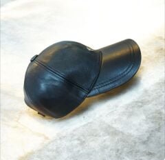 Ww2 Alman Motifli S. Deri Şapka Unisex (Ayarlanabilir)