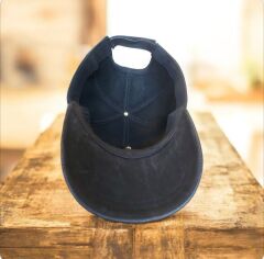 Ww2 Alman Motifli S. Deri Şapka Unisex (Ayarlanabilir)