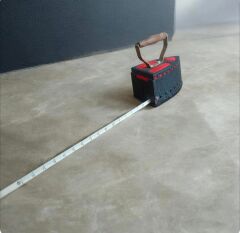 20. yy. Ortaları Avrupa Ütü Görünümlü Terzi Mezurası (1 Mt.)