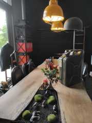 Askeri Benzin Bidonu - Miğfer Abajur