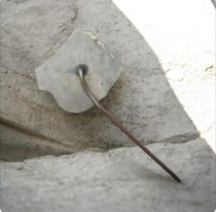 1.8x1.6 cm. Eski Dönem Harp Akademileri Rozeti