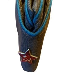 Sovyet Pilotka Kep Unisex Mavi Biyeli (55 Numara)