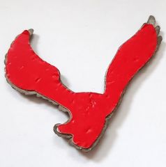 7x5 cm.Kabartma Metal Arma