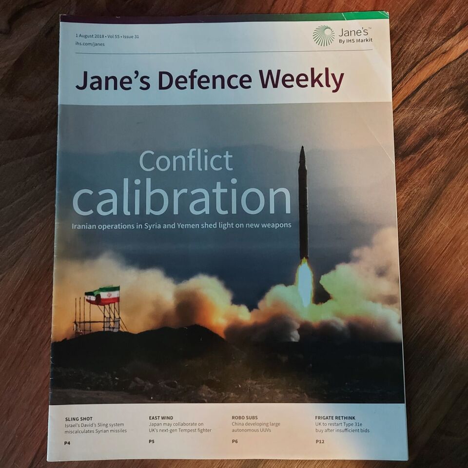 10 Adet Askeri Dergi(Jane's Defence Weekly)