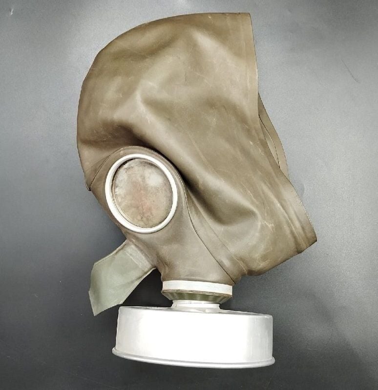 Ww2 N. Almanyası VM34 Gaz Maskesi+Filitresi (Damgalı)
