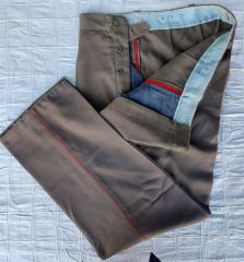 Sovyet Askeri Yargıtay Sınıfı Bnb.Rütbe Takım Elbise (XL Beden)+13 'lü Şerit Rozet Barı