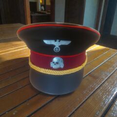 Haki Renk Ww2 Genel SS General Siperli Şapka (55-59 Numara)