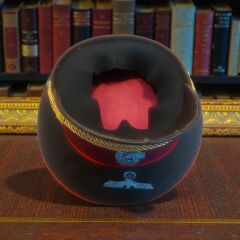 Haki Renk Ww2 Genel SS General Siperli Şapka (55-59 Numara)